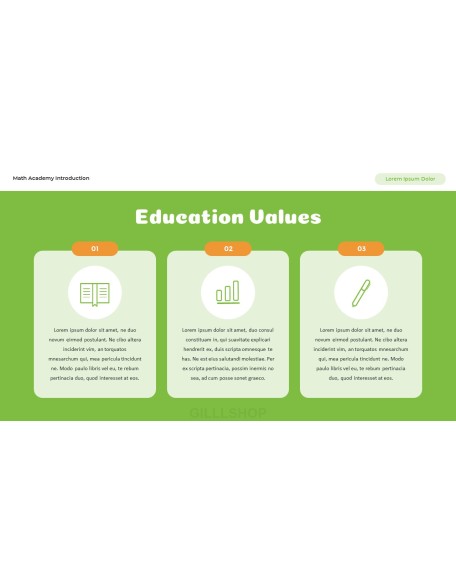 Math Academy Introduction Easy Presentation Template