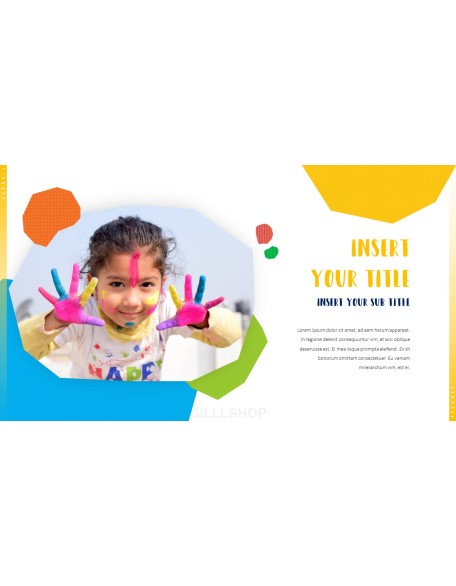 Kid & Art PowerPoint Templates for Presentation