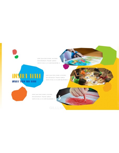 Kid & Art PowerPoint Templates for Presentation