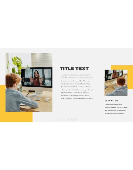 Online Education Templates Design