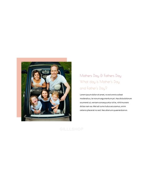Mothers Day & Fathers Day Startup PPT Templates