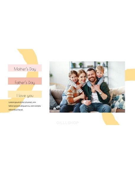 Mothers Day & Fathers Day Startup PPT Templates