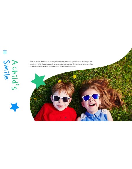 Happy Children's Day Simple PPT Templates