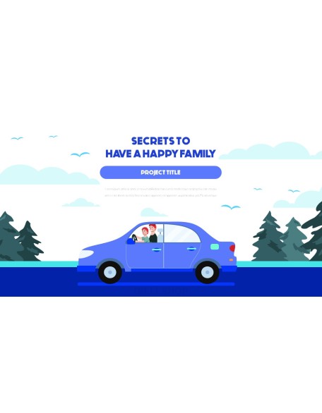 Have a Happy Family best presentation template