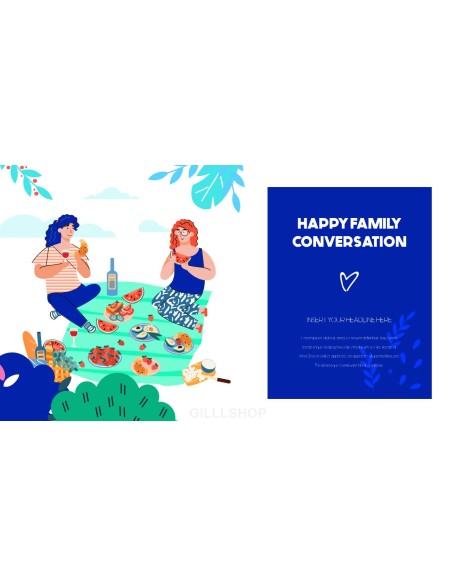 Have a Happy Family best presentation template