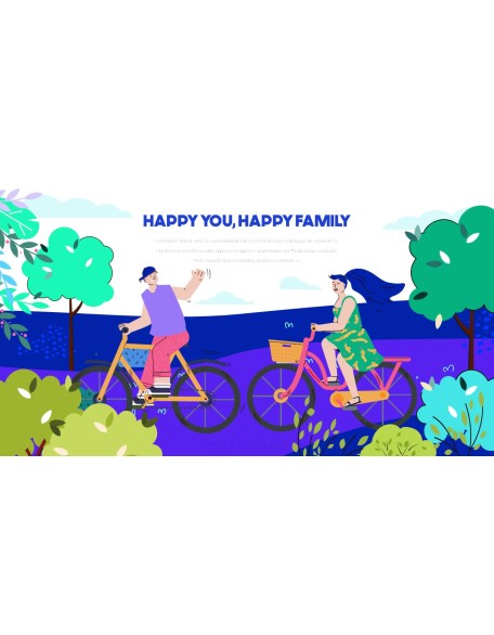 Have a Happy Family best presentation template