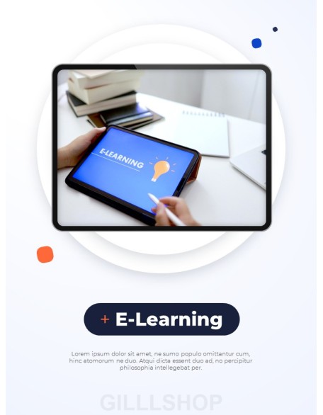 Educate Vertical Interactive PPT
