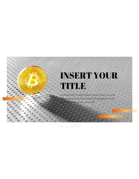 Bitcoin Simple PowerPoint Design