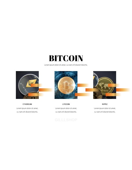 Bitcoin Simple PowerPoint Design