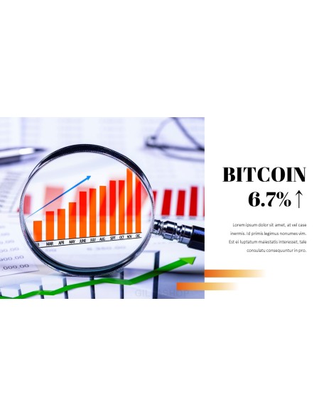 Bitcoin Simple PowerPoint Design