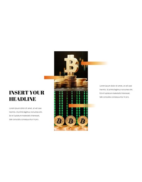 Bitcoin Simple PowerPoint Design