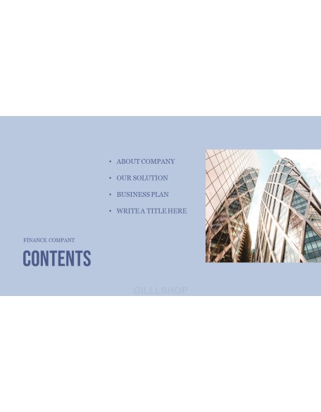 Finance Company Interactive PPT