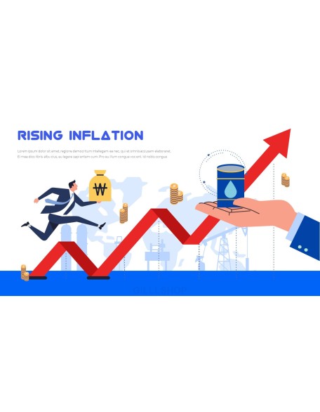 Global Inflation template powerpoint