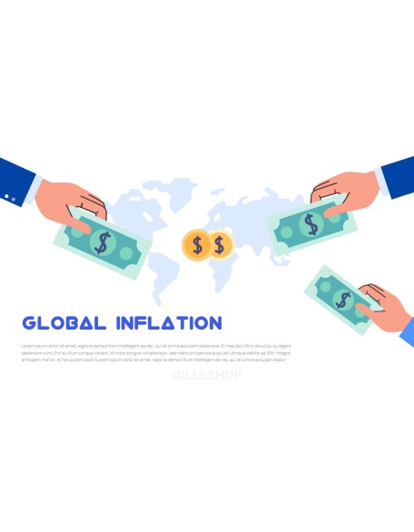 Global Inflation template powerpoint