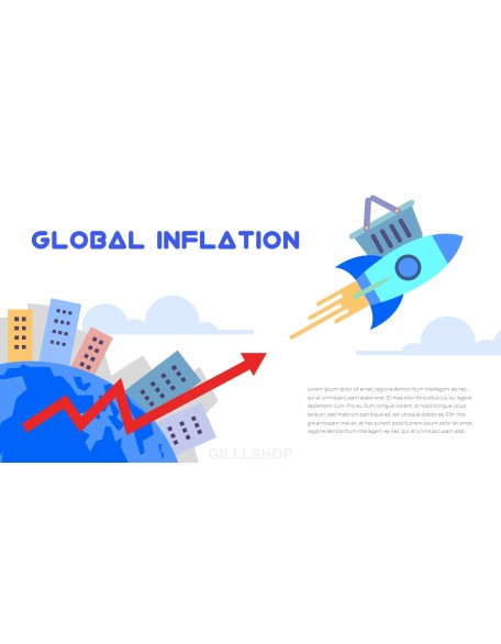 Global Inflation template powerpoint