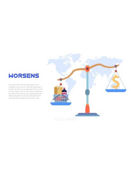 Global Inflation template powerpoint