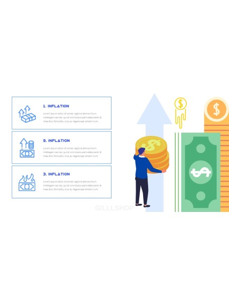 Global Inflation template powerpoint