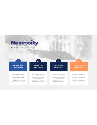 Personal Asset Management slide design