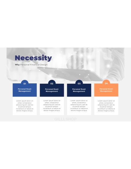 Personal Asset Management slide design