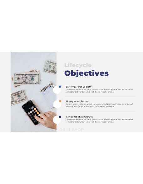 Personal Asset Management slide design