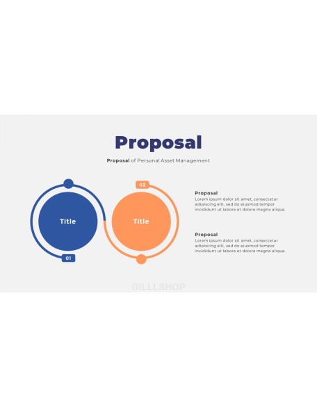 Personal Asset Management slide design