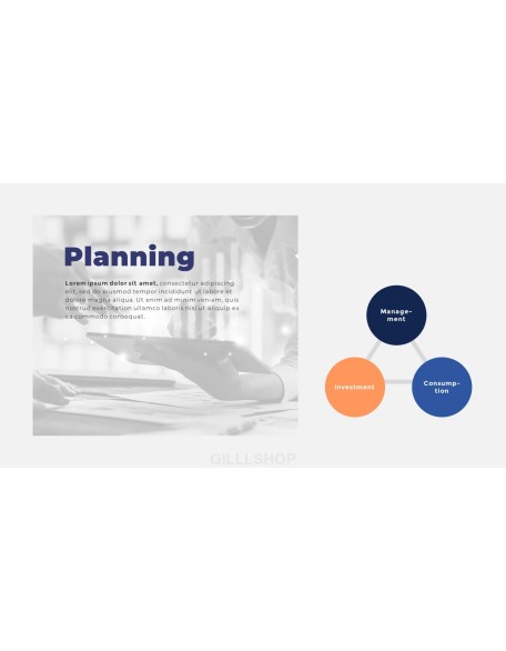 Personal Asset Management slide design