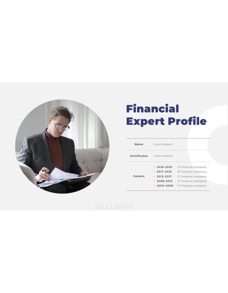 Personal Asset Management slide design