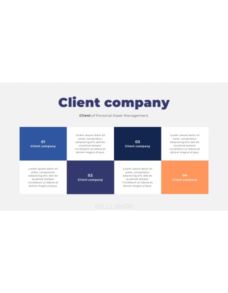 Personal Asset Management slide design