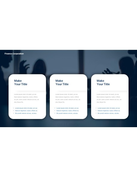 Finance Corporation startup pitch