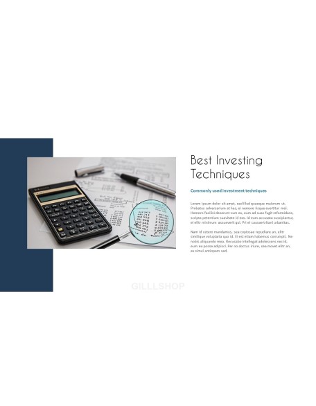 Investment Techniques Templates for PowerPoint