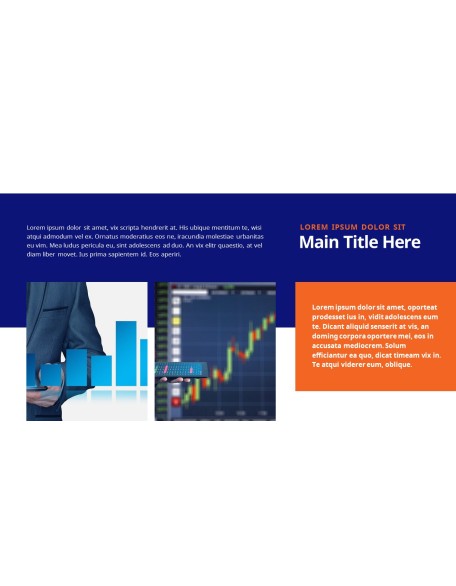 The Stock Market template powerpoint