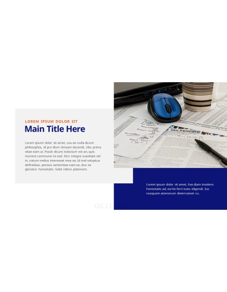 The Stock Market template powerpoint