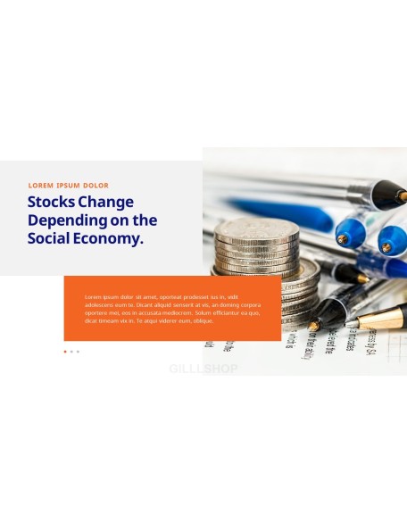 The Stock Market template powerpoint