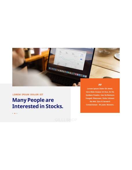 The Stock Market template powerpoint