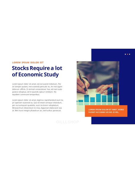 The Stock Market template powerpoint