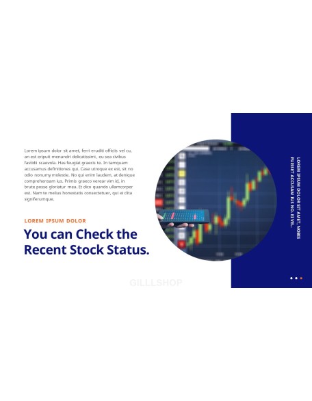 The Stock Market template powerpoint