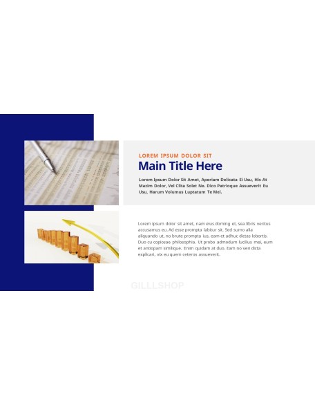 The Stock Market template powerpoint