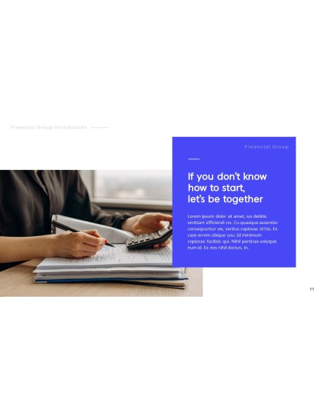 Financial Group PPT Presentation
