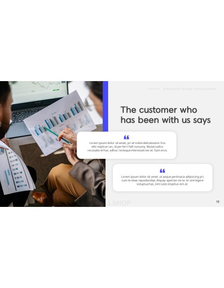 Financial Group PPT Presentation