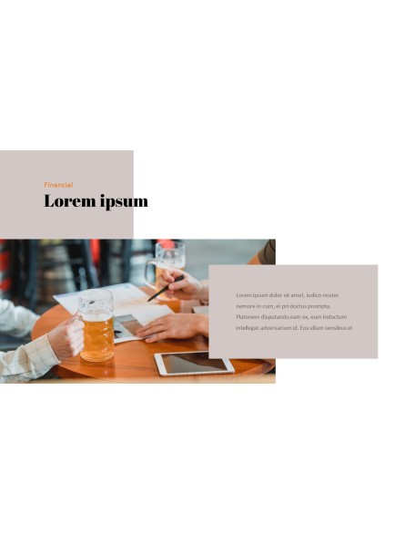 Financial Planning startup investor presentation ppt