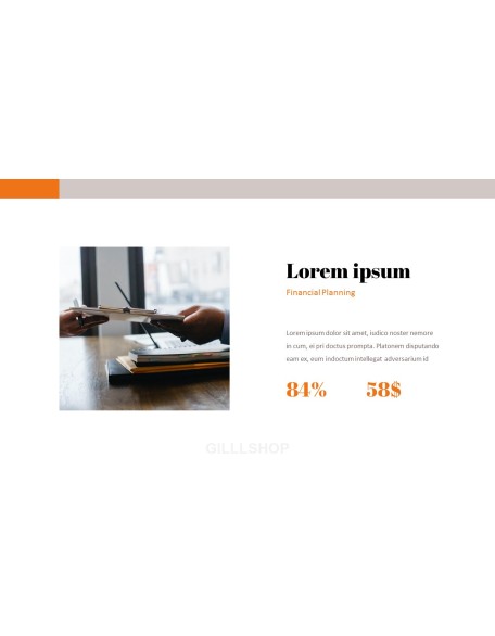 Financial Planning startup investor presentation ppt