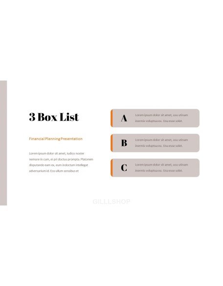Financial Planning startup investor presentation ppt