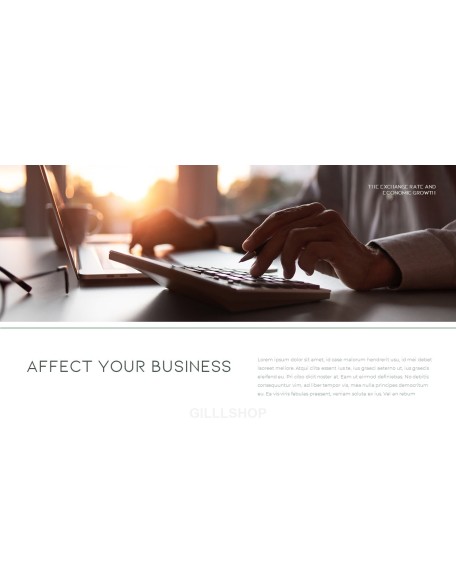 The Exchange Rate and Economic Growth Themes for PowerPoint