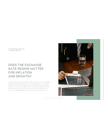 The Exchange Rate and Economic Growth Themes for PowerPoint