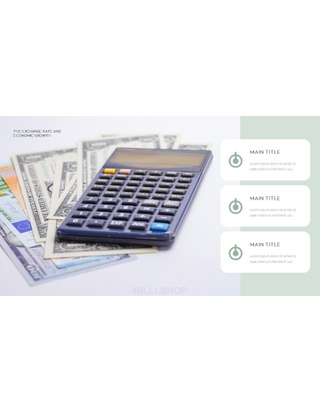 The Exchange Rate and Economic Growth Themes for PowerPoint