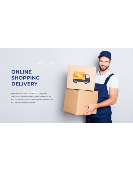 Online Shopping Mall PPT Format