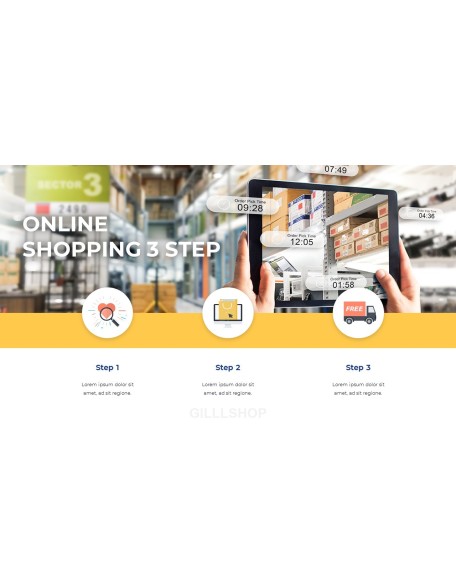 Online Shopping Mall PPT Format