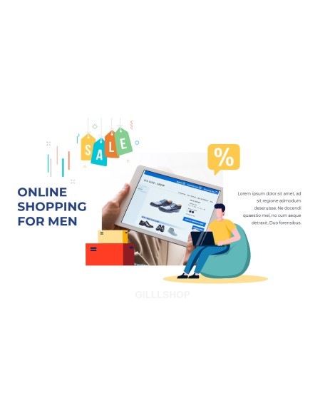 Online Shopping Mall PPT Format