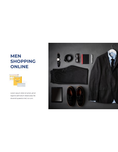 Online Shopping Mall PPT Format