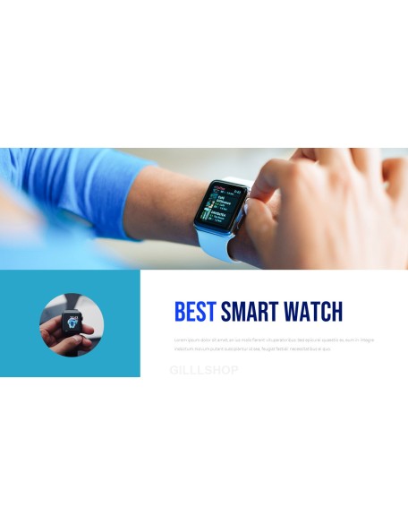 Wearables, Smart Watches Business plan PPT Templates